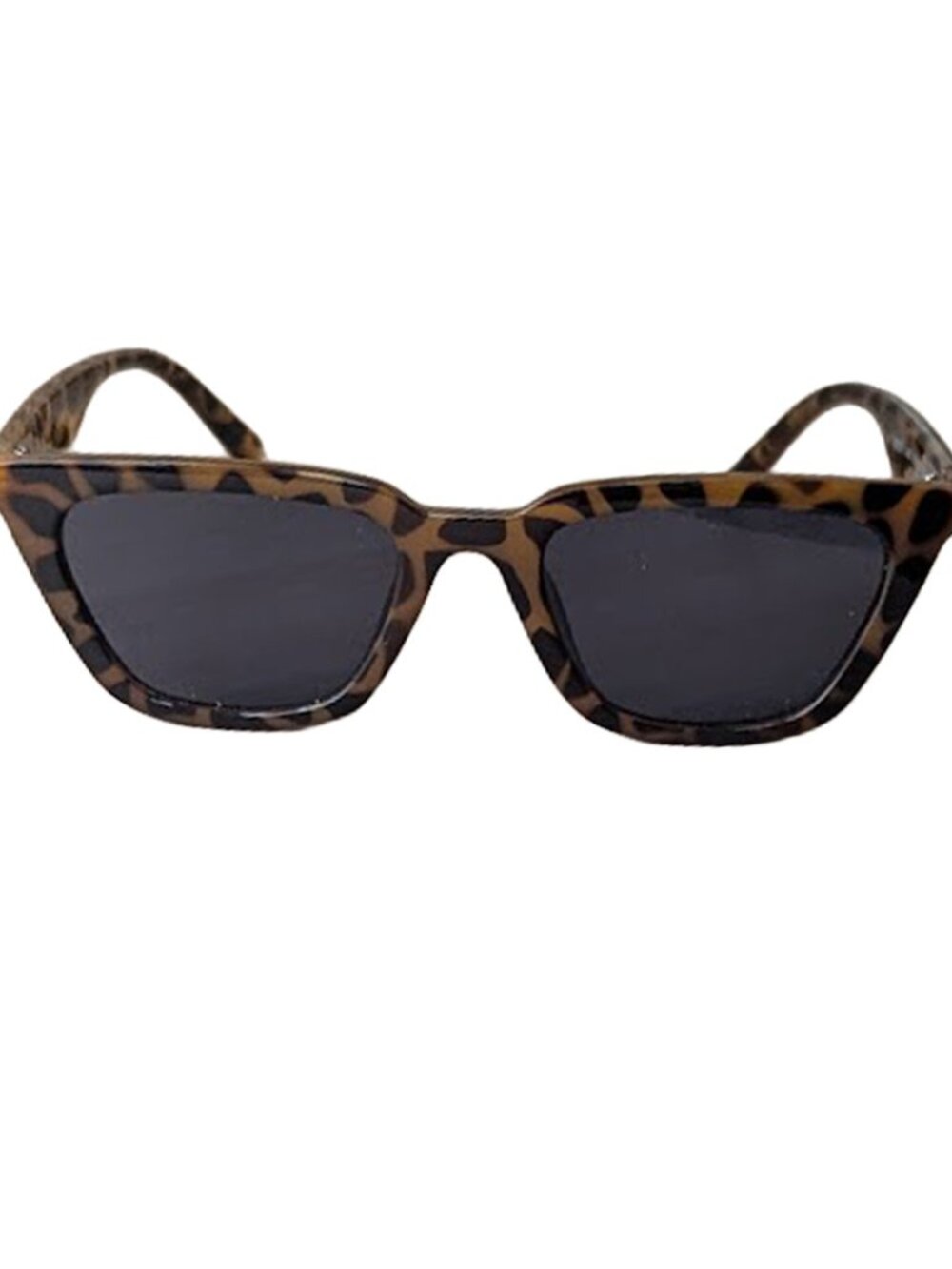 Tortoise Shell Square Cateye Sunglasses
